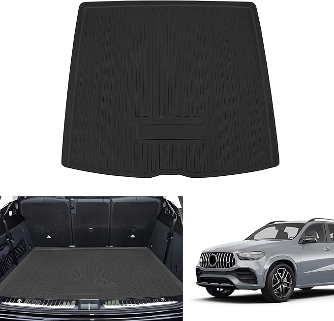 Sze Cargo Liner for Mercedes-Benz GLE Class 5 Passenger 2020-2024 2025 All Weather Trunk Liner Rear Trunk Mat 3D Cargo Mat Anti-Scratch