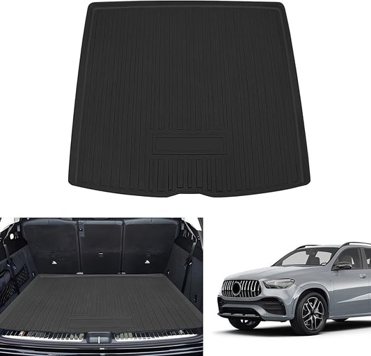 Sze Cargo Liner for Mercedes-Benz GLE Class 5 Passenger 2020-2024 2025 All Weather Trunk Liner Rear Trunk Mat 3D Cargo Mat Anti-Scratch