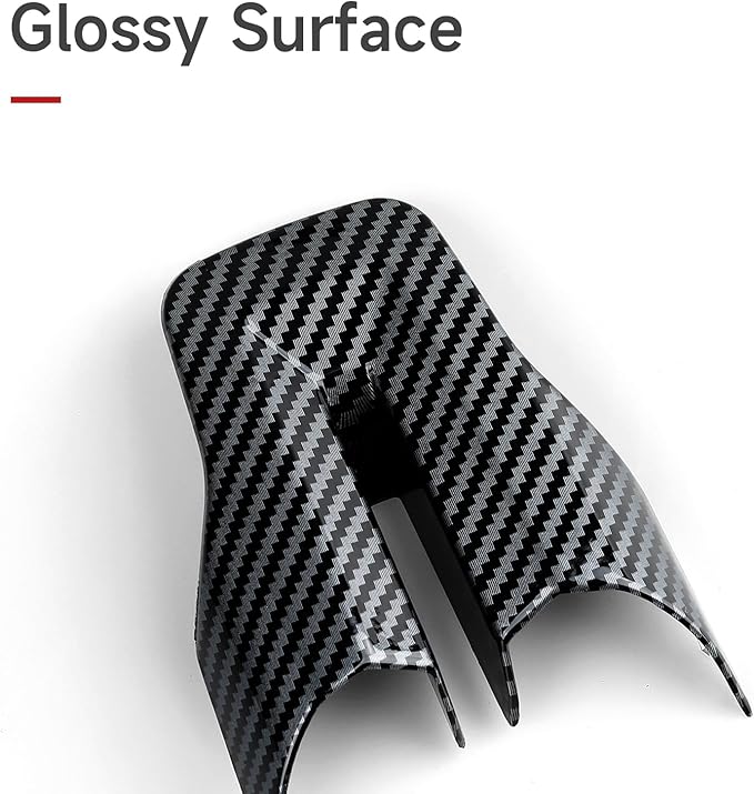 Youtaiche ABS Carbon Fiber Cover Trim Decoration for Ford Mustang 2015 2016 2017 2018 2019 2020 2021 2022 2023 Shelby GT350 2015-2020 GT500 2020-2022 Car Interior Accessories Sticker