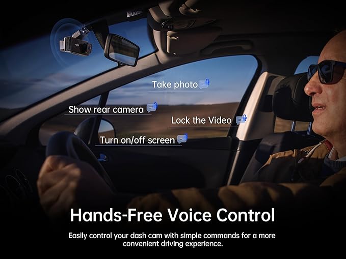 Pelsee 4K 3 Channel Dash Cam Front and Rear Inside, Dash Camera for Cars, 4K+1080P+1080P Dashcam with APP & WiFi, 64GB Card Included, Smart Driving System ADAS DMS, 24H Parking Mode,G-Sensor,256GB Max