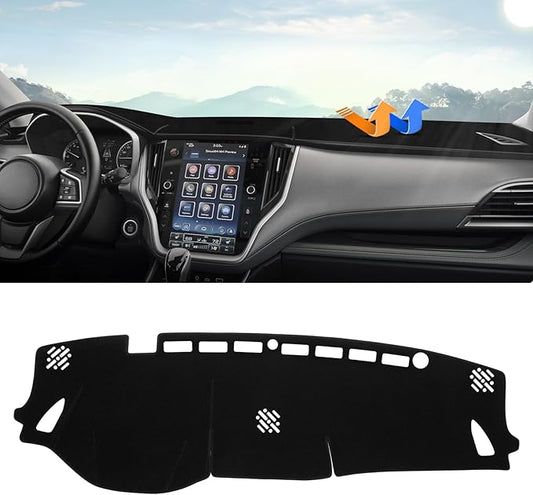 Autorder Dashboard Cover Mat for 2020 2021 2022 2023 2024 2025 Subaru Outback Accessories Dash Cover Upgrade Velvet Dash Mat UV Rays Protector