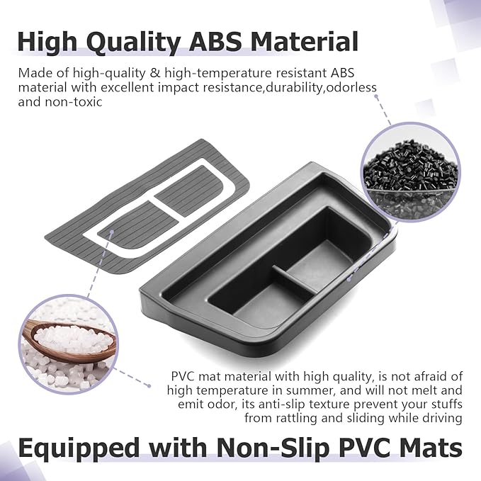 LUWU for 2025 Maverick Dashboard Storage Tray 2025 Ford Maverick XL/XLT/Larita/Tremor/Lobo 13.2-inch Behind Screen Organizer Center Console Display Box Dash Tray Maverick 2025 (Only for 13.2" Screen)