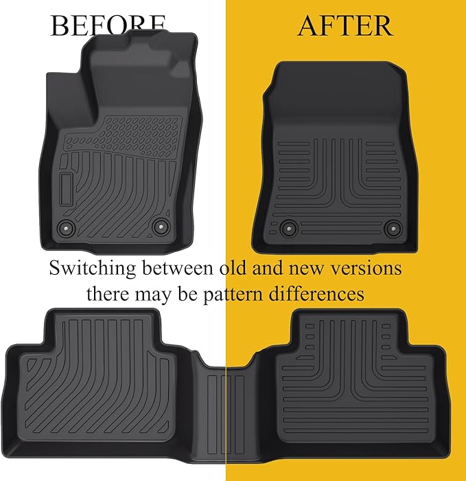 Wailtnb-Floor Mats for 2025 2026 Nissan Kicks SV SR (Cargo Tray in Upper Deck) Waterproof Durable All Weather Car Mat Custom Fit for Kicks Accessories Black（Floor Mats & Cargo Mat & 3rd Backrest Mat）