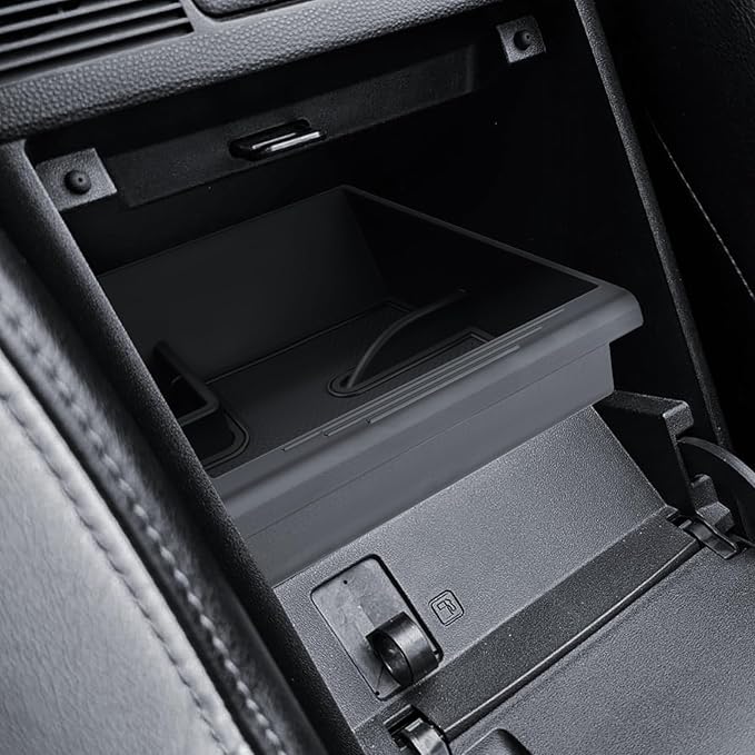 for Mazda MX-5 Center Console Organizer 2006-2014 Mazda MX-5 Miata NC Accessories Armrest Tray Middle Storage Box Insert Container Durable ABS Plastic