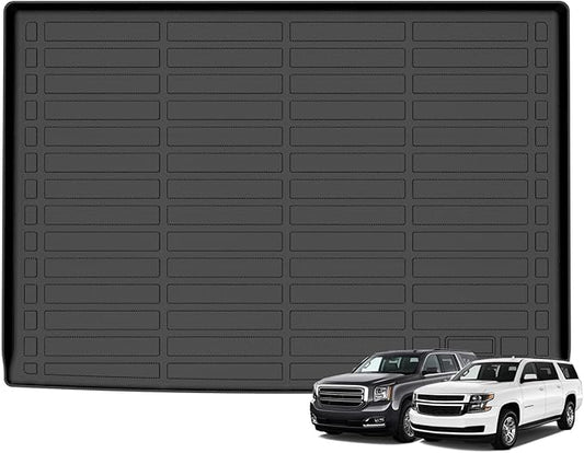 Wailtnb-All Weather Cargo Liner for Chevrolet Suburban & GMC Yukon XL 2015-2020 All Weather Custom Fit Chevy Suburban & Yukon XL 2015-2020 Waterproof Durable Easy to Clean Accessories