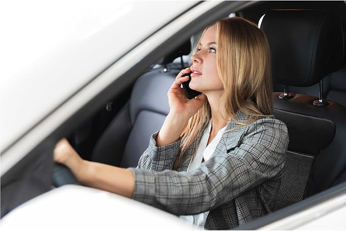 Universal Fit Vehicle Seat Cover, Front Position, (Black, 4-Pack)