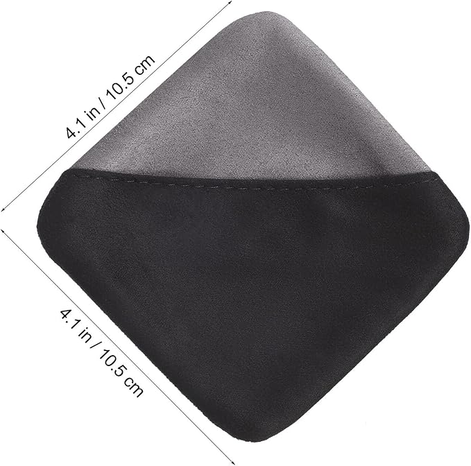 2Pcs Car Screen Cleaner, 4in Microfiber Auto Dashboard Touch Screen Wipes Cleaner for LCD Display, Foldable Square Cloth Cleaning Pad, Interior Car Protector Accessories