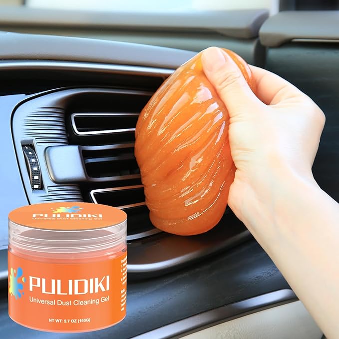 PULIDIKI Car Cleaning Gel Putty Auto Detailing Tools Interior Cleaner Slime Car Accessories Christmas Stocking Stuffers Gifts for Women Men Teens Mom Dad White Elephant Gifts for Adults