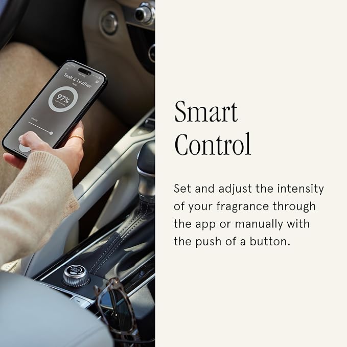 Pura Car Scent Refill - Fragrance for Pura Car Diffuser - Clean & Safe Luxury Diffuser Scent - Long-Lasting Fragrance for 30 Days of Aroma - Lemon Verbena