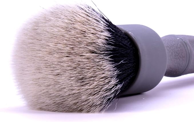 Detail Factory - TriGrip Ultra-Soft Detailing Brush Set - Scratch-Free Cleaning for Exterior, Interior Panels, Emblems, Badges, Gauges, Infotainment Screen - Grey
