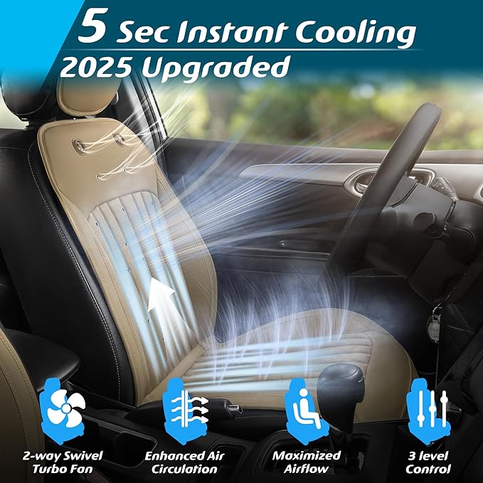 2025 Upgraded Design Comfortable Seat Cover, Universal Seat Cushion for Winter, Fashion Beige