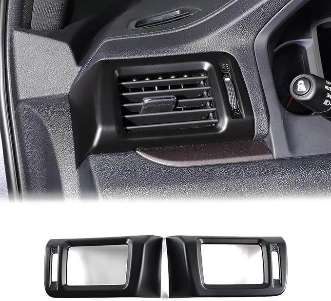 Armrest Box Handle Cover & Side Air Vent Cover & Window Lift Switch Panel Cover Trim Kit Compatible with Pilot 2016-2022/ Passport 2019-2023 Accessories ABS (Matte Black)