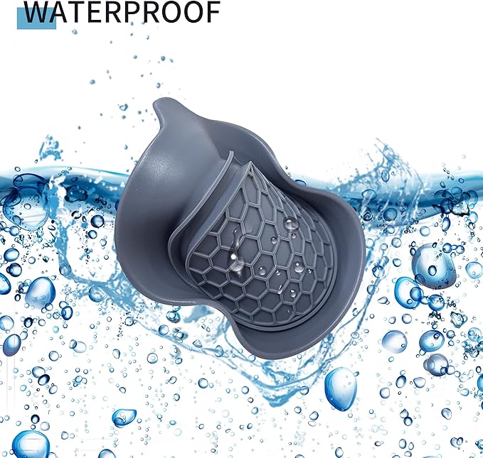 Amooca Car Cup Coaster Universal Non-Slip Cup Holders Bling Crystal Rhinestone Car Interior Accessories 2 Pack Grey