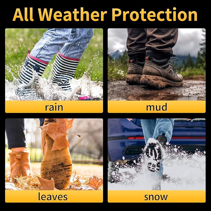 Floor Mats & Cargo Liner for Volkswagen Taos AWD 2022-2024, All Weather Automotive TPE Floor Liners Set Waterproof Accessories Black