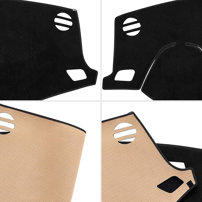 SPEEDWOW Dashboard Dash Board Cover Mat Carpet Compatible with 2015-2019 Hyundai Sonata