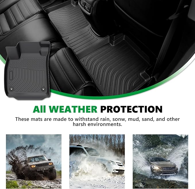 for Volvo EX30 Floor Mats 2025, Car Mats for Volvo EX30 All Weather Car Mats Cargo Liner Accessories 2025