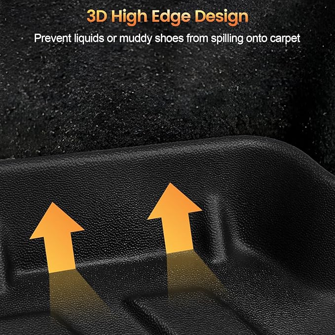 Sze Cargo Liner for BMW X5 2019-2024 2025 All Weather Cargo Mat TPE Trunk Mat for BMW X5 Accessories Waterproof Stain-Resistant Trunk Liner(Only for 5-Seater)