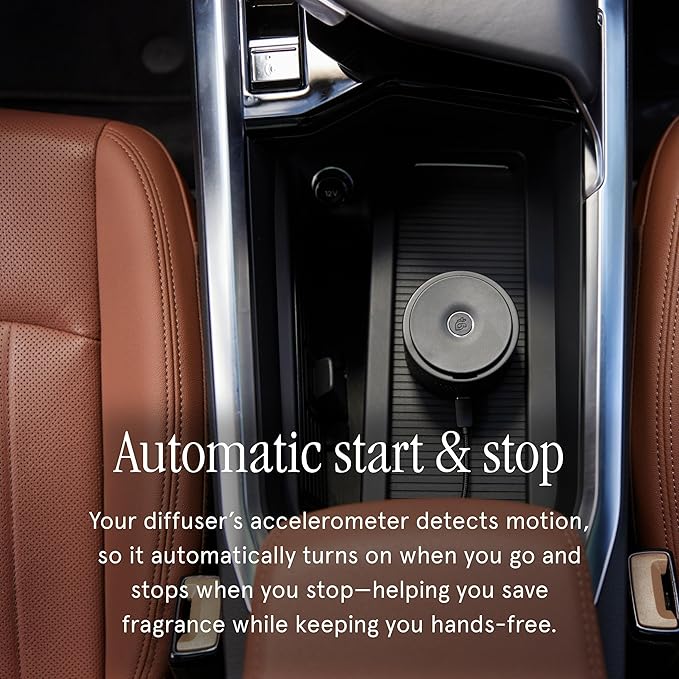 Pura Car Scent Refill - Fragrance for Pura Car Diffuser - Clean & Safe Luxury Diffuser Scent - Long-Lasting Fragrance for 30 Days of Aroma - Fresh Sea Salt