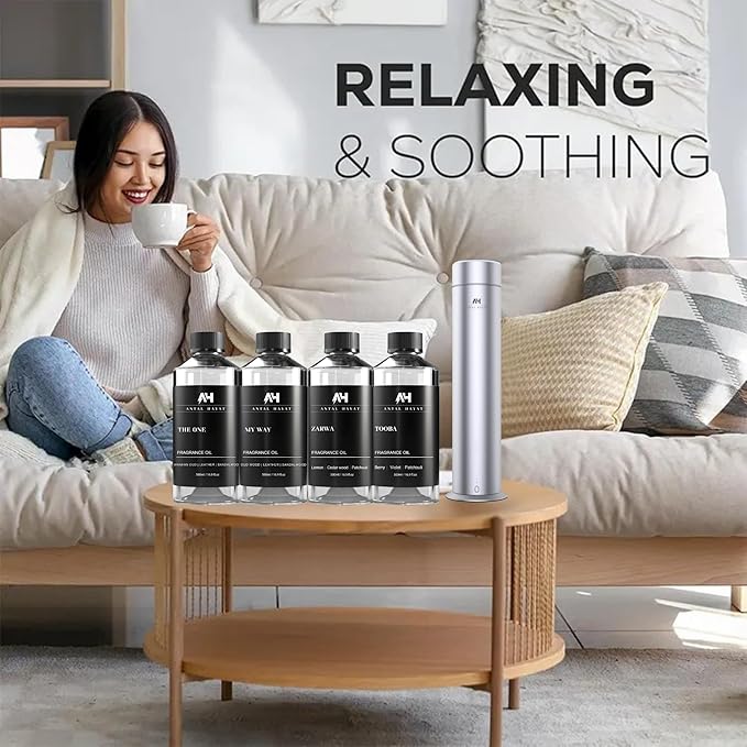 Dream on Essential Oil Scent 500mL - Luxury Home Aromatherapy Diffuser Oil - Formulated with Hints of Bright White Tea, Sweet Vanilla, & Earthy Cedar - Inspired by One Hotel Miami Beach