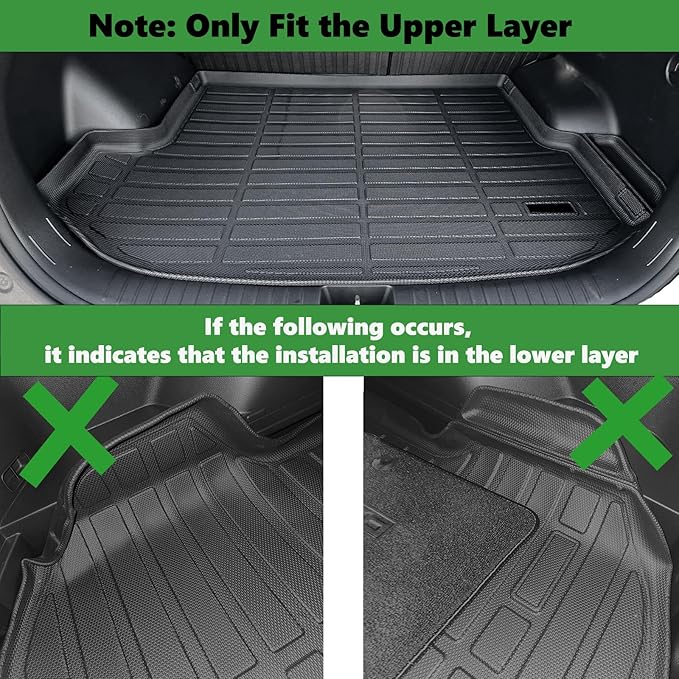 Accessories for Kia Seltos Floor Mats 2024 2025 2026 LX/S/EX/SX Turbo/X-Line All Weather Car Mat Cargo Liner