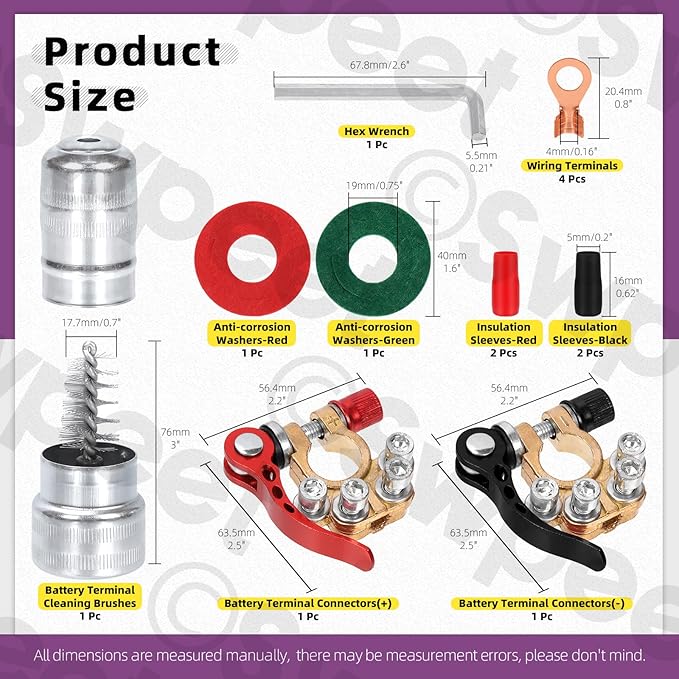 Battery Terminal Connector Kit