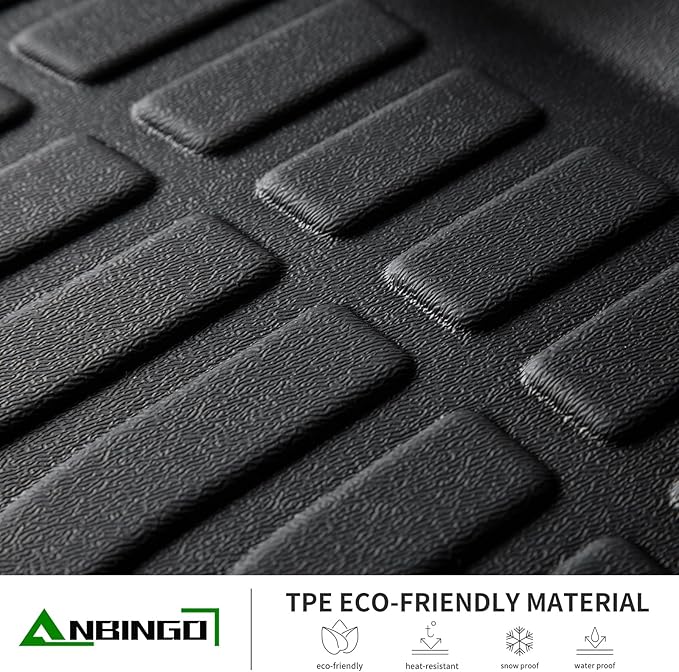 ANBINGO®Fit for Ford Escape Floor Mats 2020-2026(Gasoline Only) All Weather Mats for Ford Escape TPE Car Matt Rugs for Escape Rubber Trunk Carpet for Escape Automotive Accessories
