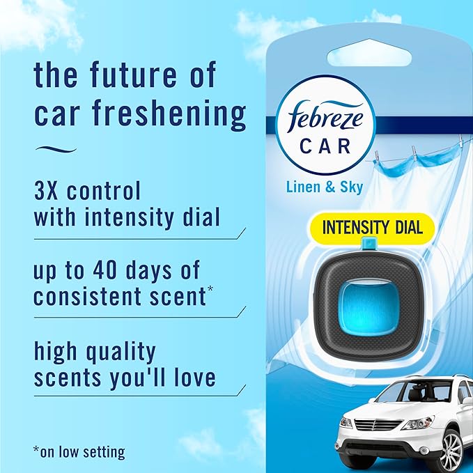 stocking stuffers for men, febreeze, fabreeze, febreeze, car air freshener, fragrance stick on, for cars, air refresher, febreze clip, auto, automobile, car smell fighter, vent air freshener