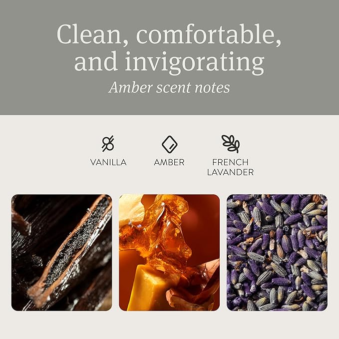 Drift Car Air Freshener - Stone Air Freshener - Car Odor Eliminator - Amber 3 Pack Starter Kit - CLIP INCLUDED - Amber 3 Pack