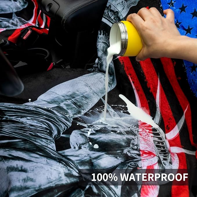Universal Automotive Waterproof Seat Cover for Cars - Machine Washable Car Seats Protector Fit for Vechicles Honda Tesla Ford Toyota - Sweatproof Auto Seats Cushion Great for Beach Swimming Surfing