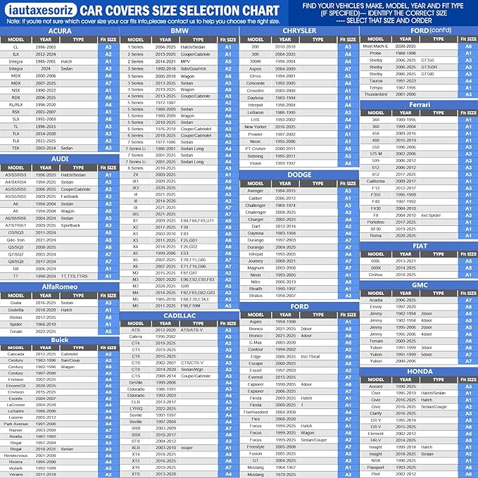 6 Layers Car Cover Waterproof All Weather for Automobiles, Size A2 with Door Zipper & Cotton Universal Fit for Toyota Corolla, Honda Civic, Kia Forte (178-186 inch), Silver