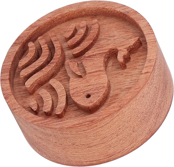 Wood Essential Oil Diffuser, Mini Round Wooden Grain Portable Air Freshener, Oil Diffusers Aromatherapy, for Car Living Room Home Office