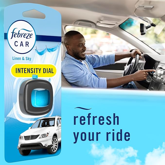 stocking stuffers for men, febreeze, fabreeze, febreeze, car air freshener, fragrance stick on, for cars, air refresher, febreze clip, auto, automobile, car smell fighter, vent air freshener
