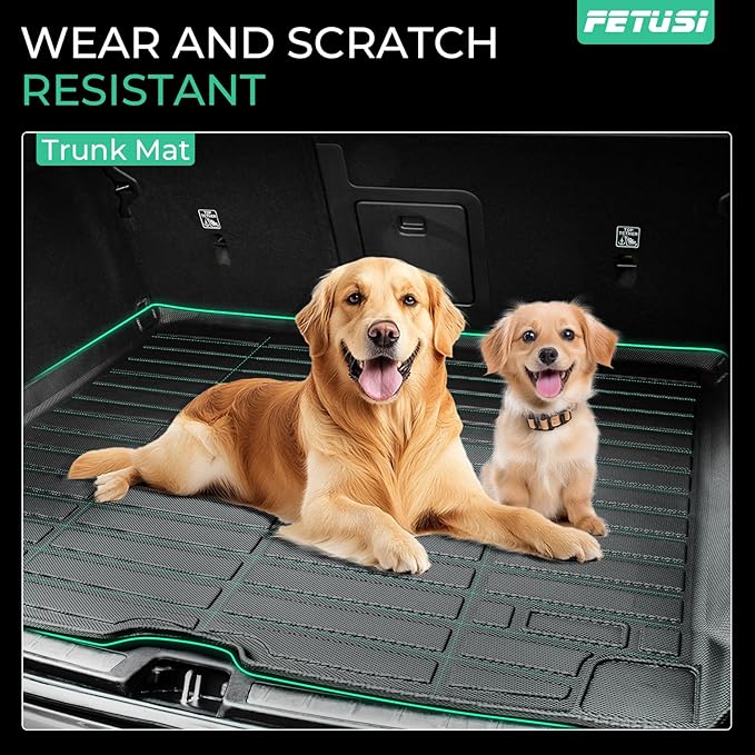 Floor Mats & Cargo Liner Set Custom Fit for Mazda CX-30 2020-2024 2025, All Weather Protection for Car Mats Anti-Slip TPE Odorless Floor Liners Mazda CX-30 Accessories Waterproof Trunk Mat, Black