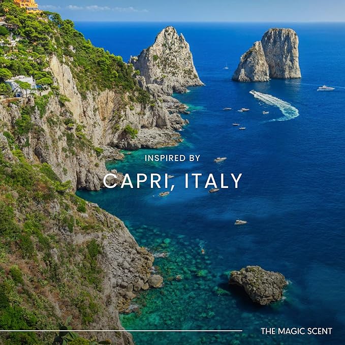 The Magic Scent Hotel Di Capri Hotel Scent Diffuser Oil - Cold-Air & Ultrasonic Fragrance Oil for Diffuser Inspired by Capri, Italy - Essential Oils for Diffusers Aromatherapy (500 ml)