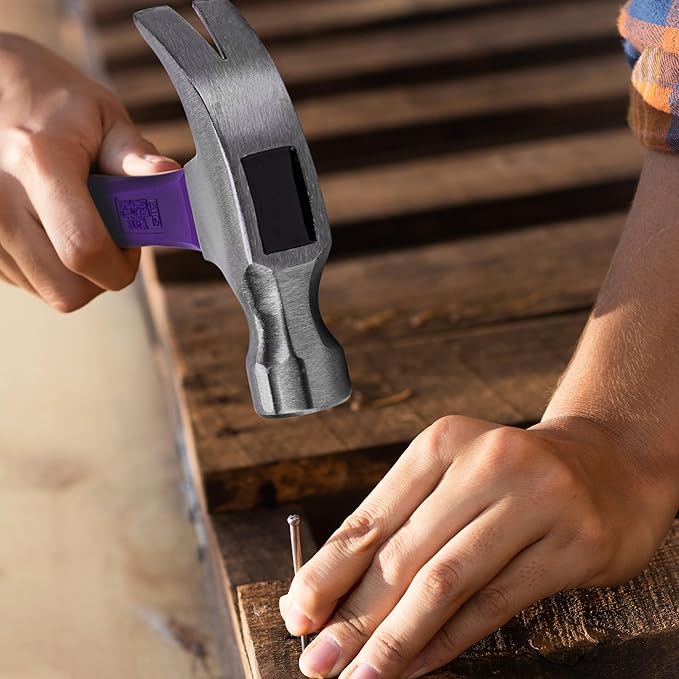 CARTMAN 152-Piece Basic Household Hand Tool Set,with Toolbox Storage Case, All Purpose Home Tool Kit Includes Essential Tools for Office College Repairs Purple