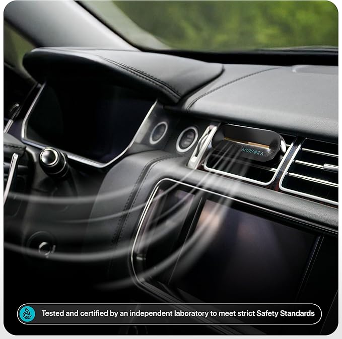 Twilight Car Air Freshener Vent Clip – Minimalist & Premium Design – Long-Lasting 30-Day Scent – Cruelty-Free – Third-Party Tested for REACH & CA Prop 65 Safety – Odor Eliminator for Cars