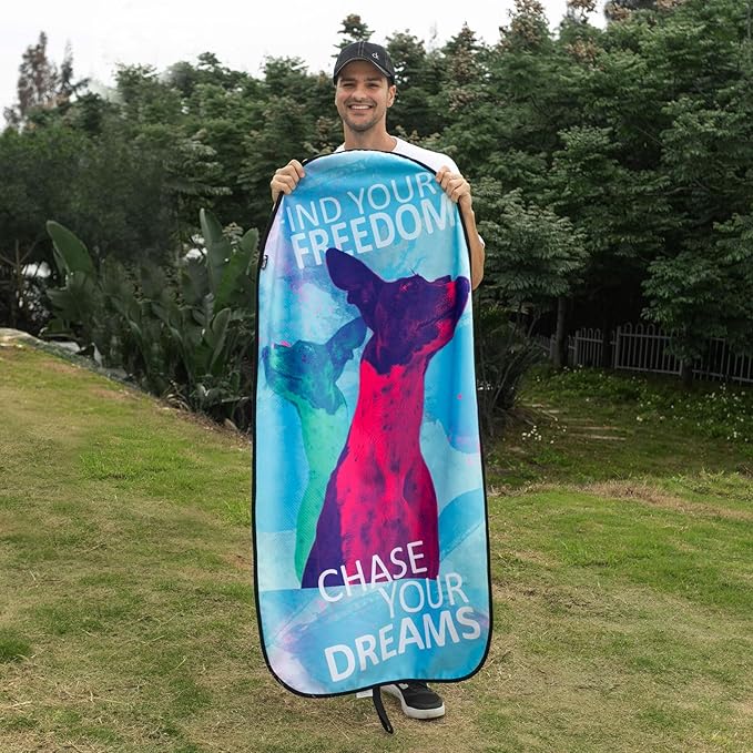 Premium Microfiber Hooded Cloth Seat Cover - Automotive Seat Pads Universal Fit for Most of Cars - Waterproof Car Seat Protectors Fit for Athletes Workouts Swimming Running Boxing Yoga Hiking