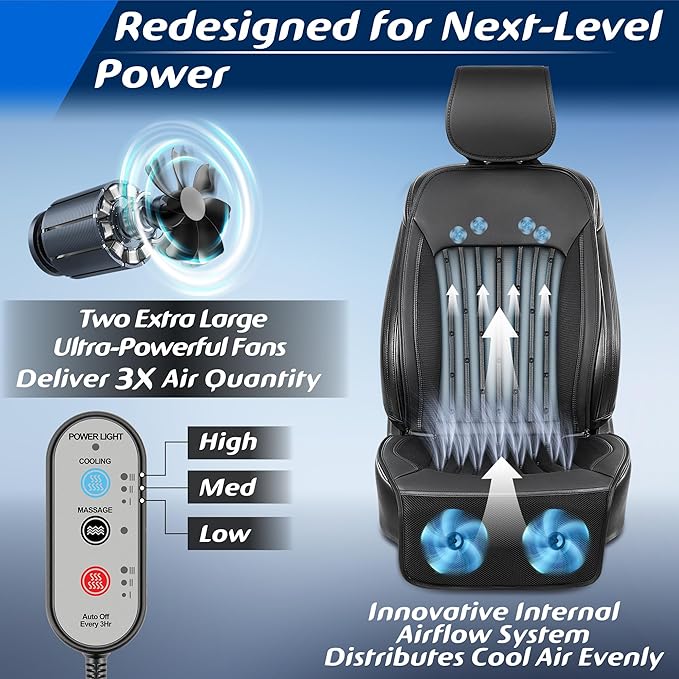 2025 Upgraded Design Comfortable Seat Cover, Universal Seat Cushion for Winter, Fashion Black