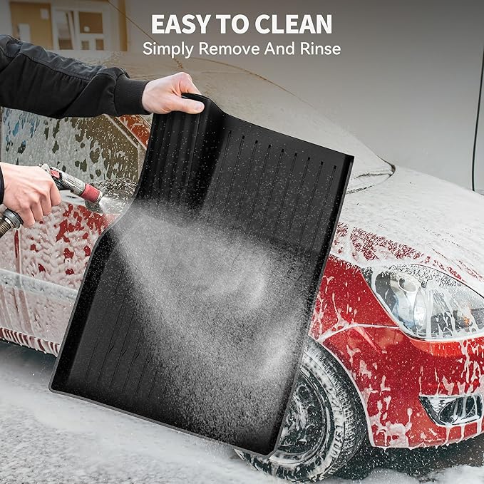 YITAMOTOR Floor Mats Fit for Model Y Juniper 5-Seater 2025 2026 (NOT for 7-Seat), 9PCS TPE All-Weather Car Mats Full Set Interior Accessories with 1st & 2nd Row, Back Seat Mats and Cargo Liner