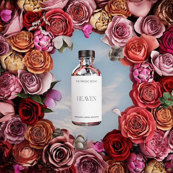 THE MAGIC SCENT Heaven Hotel Scent Diffuser Oil - Cold-Air & Ultrasonic Fragrance Oil for Diffuser Inspired by The Aria Hotel, Las Vegas - Essential Oil Aromatherapy (500 ml)