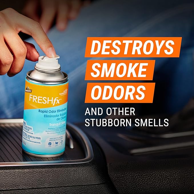 Armor All Car Air Freshener and Purifier, Car Odor Eliminator, Stocking Stuffers, 1.5 Ounce (Pack of 3)