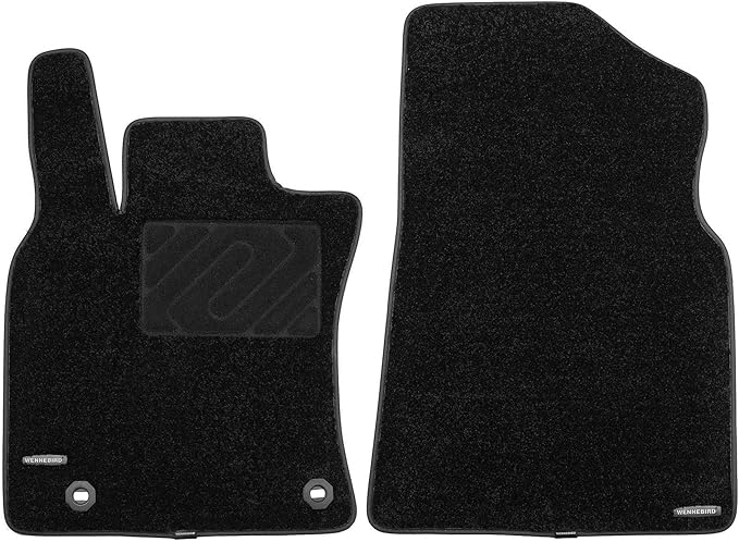 WENNEBIRD Superior Carpet Front Row Floor Mats for 2025-2026 Toyota Camry, 0.6-Inch Ultra-Thick, Noise-Reducing, All-Weather Waterproof Anti-Slip – 2-Pc Set