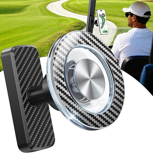 Stocking Stuffers Gifts for Men Dad Him, Magnetic Golf Cart Phone Holder, 360° Rotation Golf Accessories for Mens Gifts, Mens Stocking Stuffers 2025, White Elephant Gifts for Grandpa Papa Husband