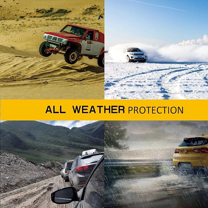 Wailtnb-All Weather Cargo Liners & Backrest Mats for Honda Pilot 2009-2015 Liners Custom Fit Honda Pilot 2009 2010 2011 2012 2013 2014 2015 Waterproof Durable Easy Clean Accessories