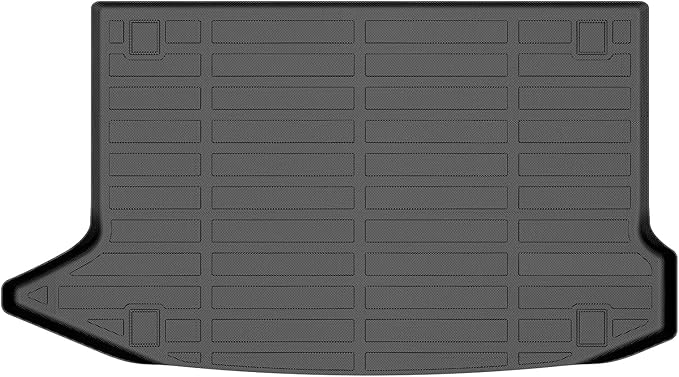 All Weather Cargo Liner for Hyundai Kona 2018-2023/ Kona N 2022-2023/ Kona Electric 2019-2023 Custom Fit Automotive Trunk Floor Mat Accessories -Black