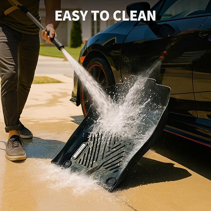 YITAMOTOR Floor Mats Compatible with 2018-2024 Toyota Camry, Excludes Hybrid Models, Custom Fit Floor Liners 1st & 2nd Row All-Weather Protection, Black