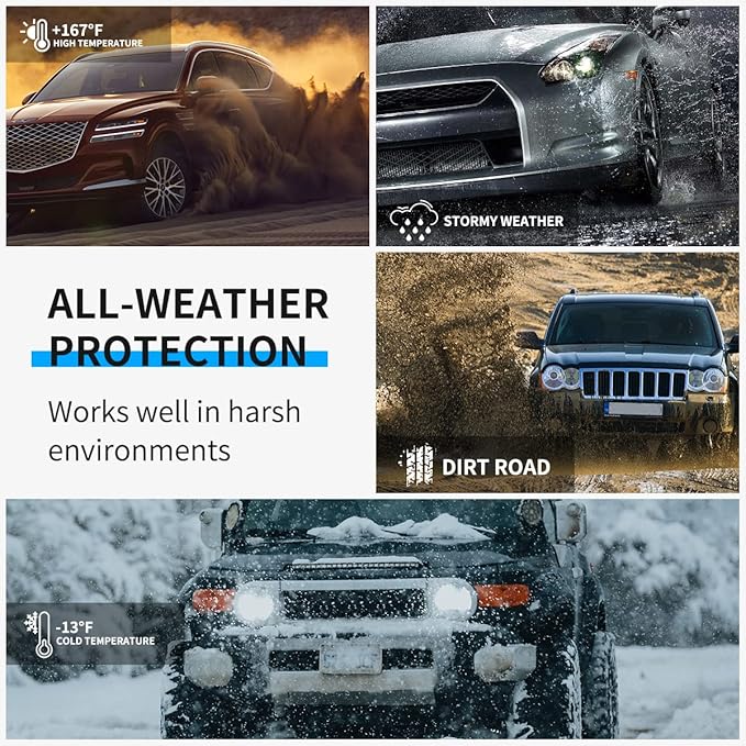 Vanseno Compatible for 2013 2014 2015 2016 2017 2018 Toyota Rav4 Floor Mats & Cargo Liners Trunk Mats All-Weather Rubber Protection Mat for 2013-2018 rav4 Accessories