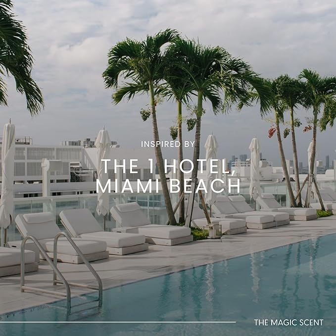 The Magic Scent Whitewood Diffuser Oil - Hotel & Home Luxury Scents Inspired by 1 Hotel Miami, Compare to My Way Diffuser Oil Scents for Home, Designed for Use in All Diffusers - 16.9 fl oz, 500 mL