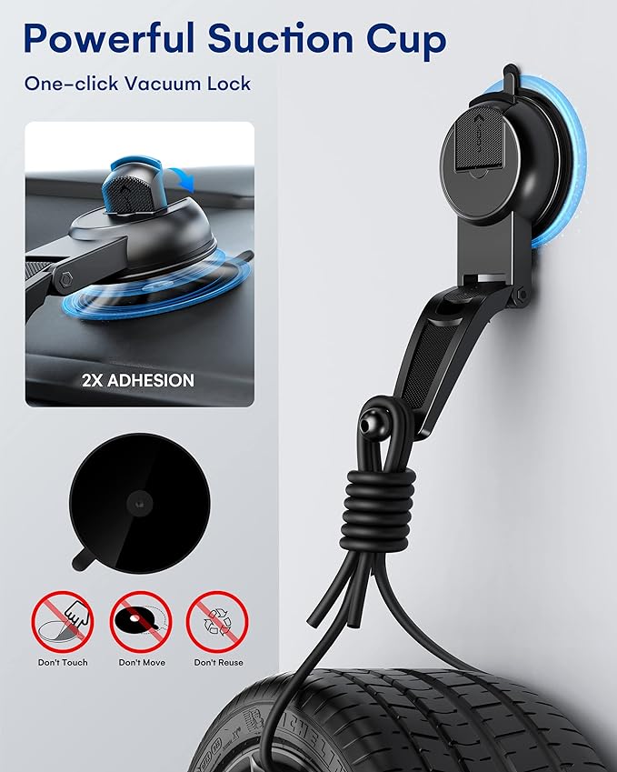 ZeeHoo Wireless Car Charger, 15w Fast Charging, Auto Clamping Car Phone Mount, Cell Phone Holder Charger, for iPhone 17 16 15 14 13 12 11 Pro Max Xs, Samsung Galaxy S23+ S22, Etc.(Grey)