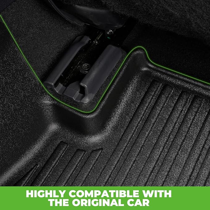 Floor Mats & Cargo Liner Set Custom Fit for 2024 2025 Mazda CX-90 & CX90 PHEV 7 Seater 2nd Row Bucket Seats,1st & 2nd & 3rd Row with Trunk mat All Weather Car Mats Floor Liners Mazda CX90 Accessories